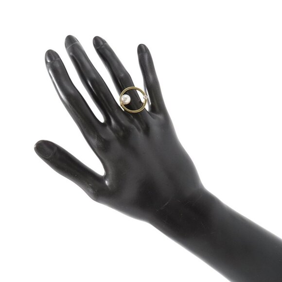 TASAKI Kinetic Ring Size Approximately No. 12 18K Yellow Gold - Picture 1 of 11